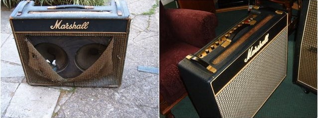 Preloved member Jim's Marshal Amp restoration