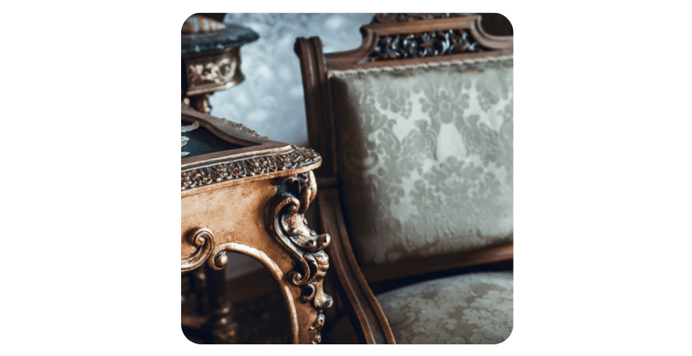 collectors pieces - chair and table