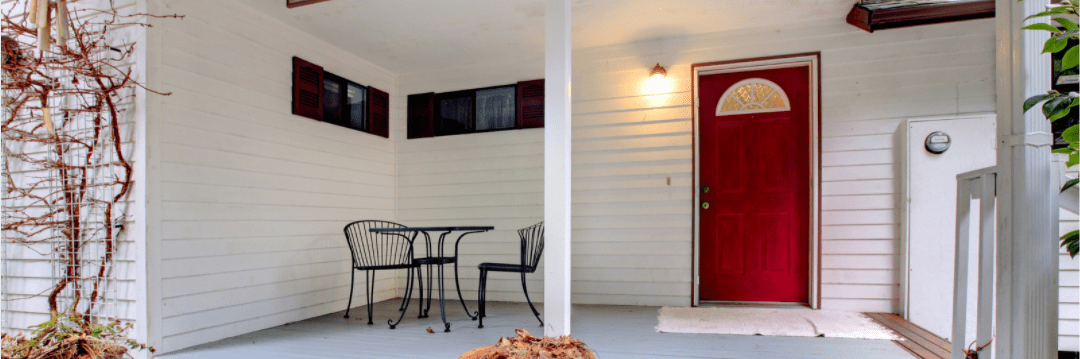 Renovating Your Home During Lockdown - Porch area