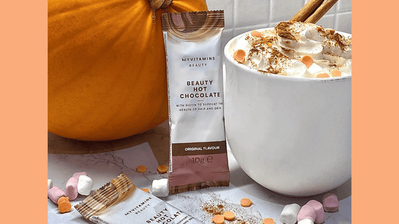 Pumpkin-Spiced Beauty Hot Chocolate