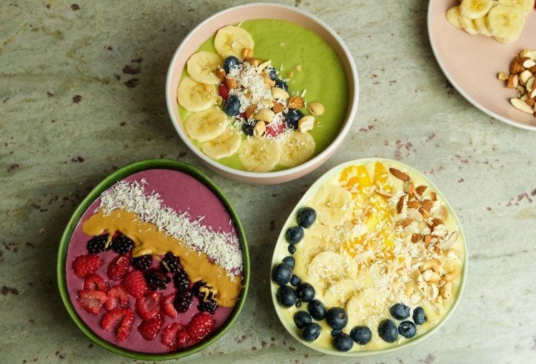 Vitaminrige smoothie bowls