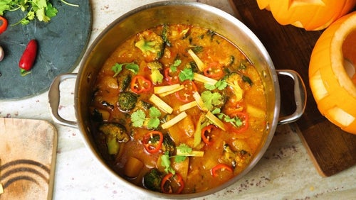 Pumpkin Thai Red Curry