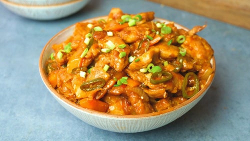 Hvidløgskylling med chili | Fakeaway opskrift