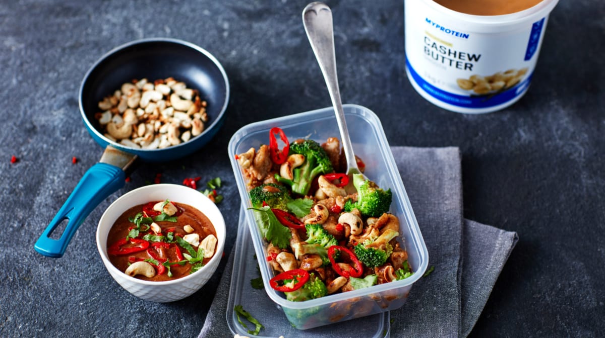 Cashew kylling | 4 dages meal prep
