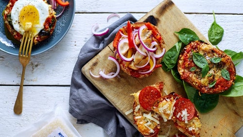 4 protein pizza bagel opskrifter | Hurtige og nemme opskrifter