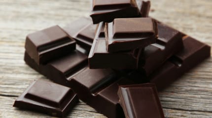 mørk chokolade