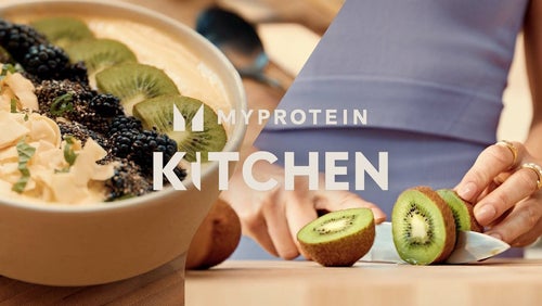 Appelsin & mango protein smoothie bowl