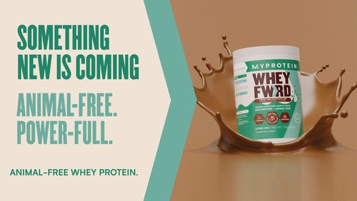 Something New Is Coming | 'Whey Forward' Is Animal-Free Whey Protein