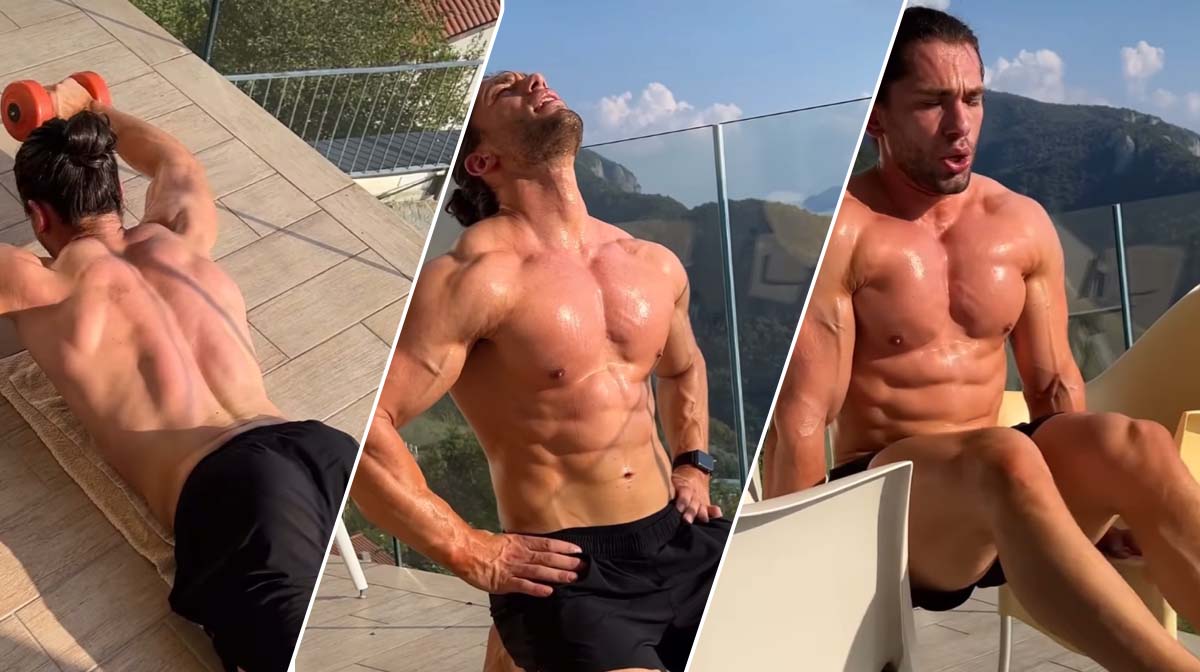 Simple Upper Body & Ab Circuit For When You Don't Have A Gym