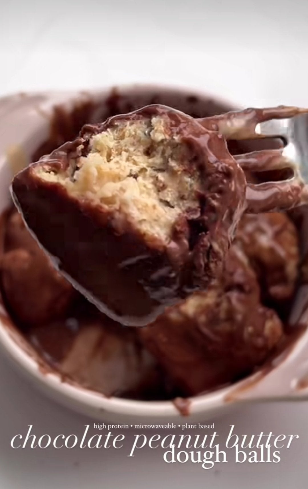 Chocolate Peanut Butter Dough Balls Recipe