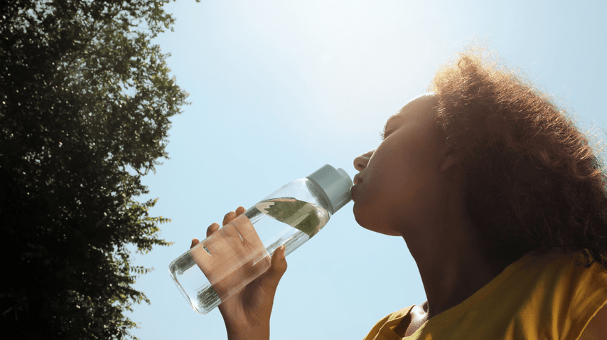 hydrating in the heat