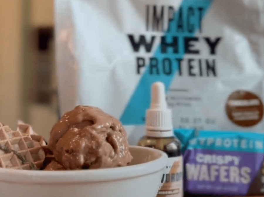 High-Protein Chocolate Cheesecake Ice Cream