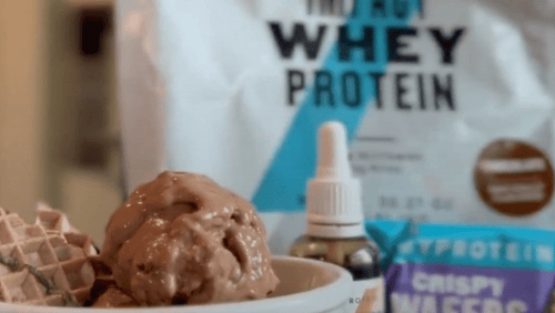 High-Protein Chocolate Cheesecake Ice Cream