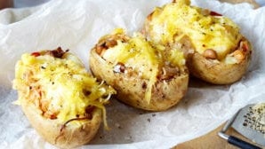 Vegan Jacket Potato | 15-Minute Loaded Jacket Burrito