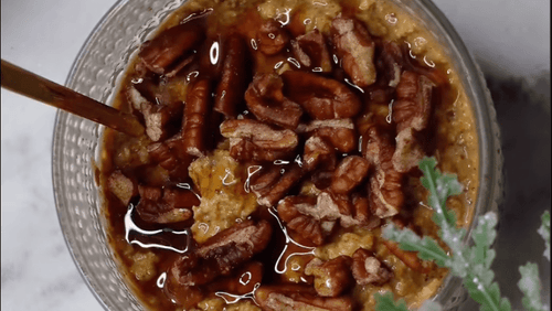 Gingerbread Protein Oats