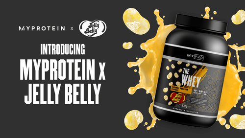 Myprotein x Jelly Belly: New THE Whey Protein Flavors