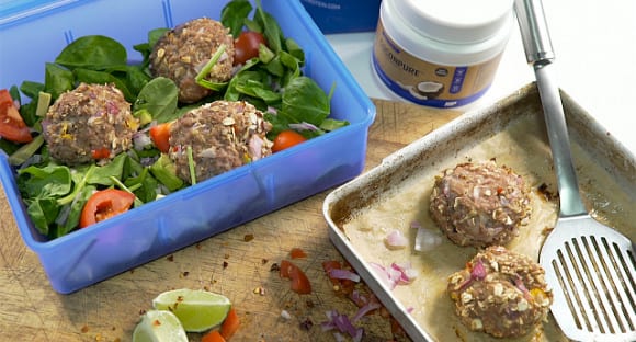Homemade Lime & Chilli Turkey Burgers Recipe