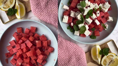 Fresh Watermelon & Feta Salad