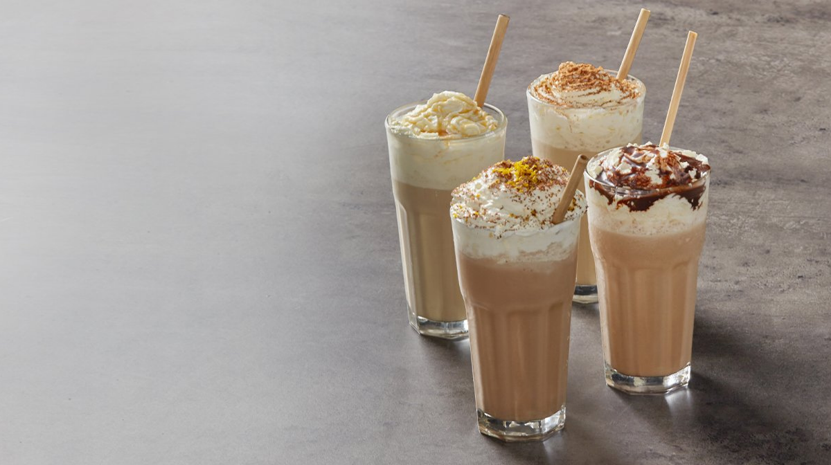 Iced Coffee Protein Shakes 4 Ways