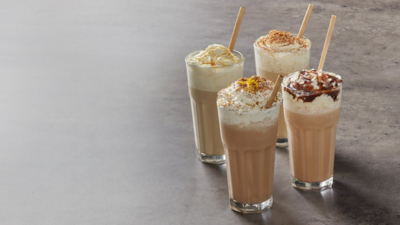 Iced Coffee Protein Shakes 4 Ways