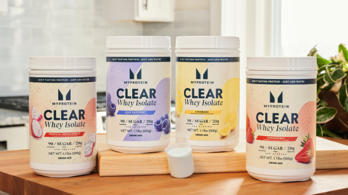 Clear Whey Isolate lineup
