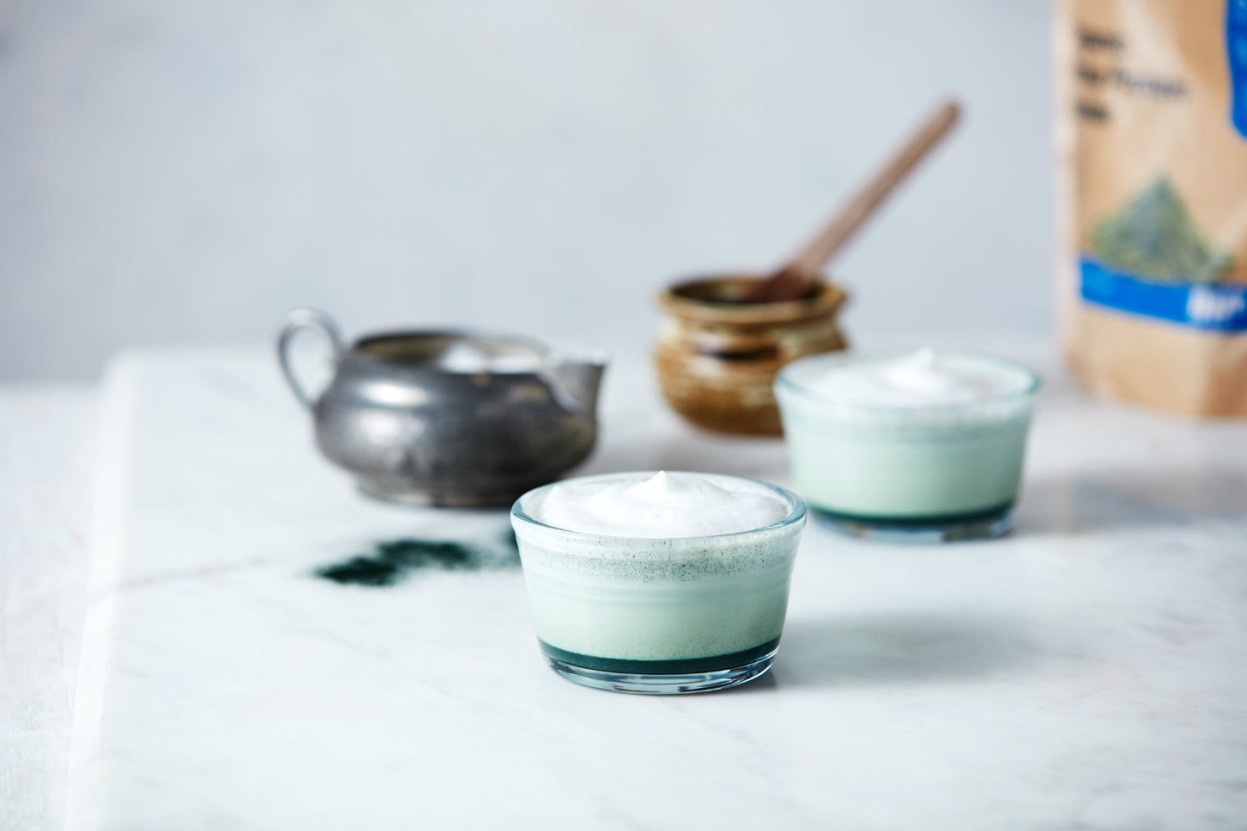 100% Organic Spirulina & Cauliflower Soup Recipe