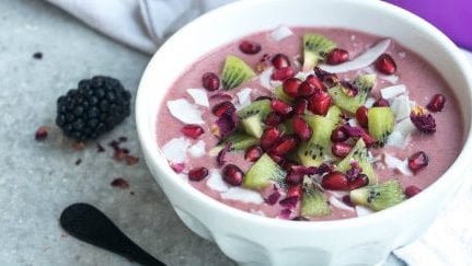 Strawberry Colada Smoothie Bowl | For Active Women