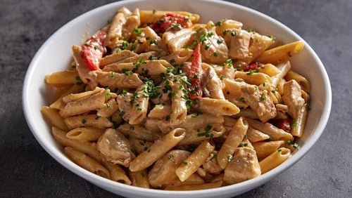 Creamy Cajun Chicken Pasta | High-Protein Meal Prep