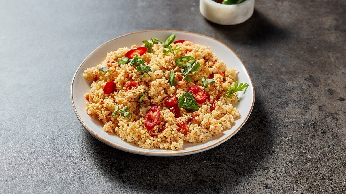 Baked Feta Couscous | Summer Meal Prep