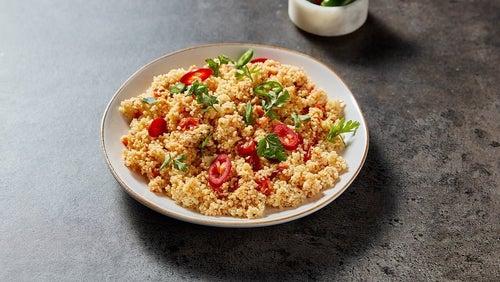 Baked Feta Couscous | Summer Meal Prep