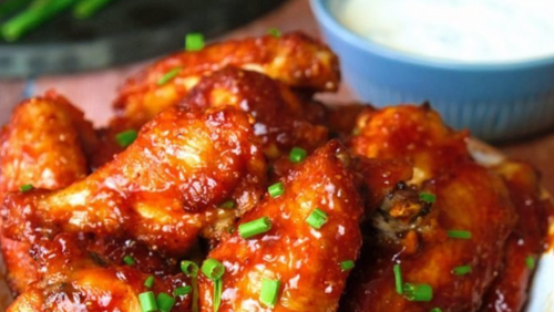 Sticky Honey BBQ Wings
