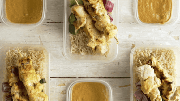 3-Day Chicken Meal Prep Recipe | Malaysian Chicken Satay