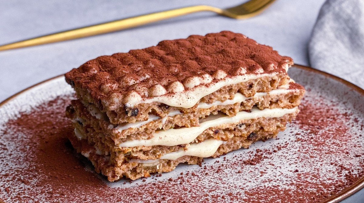 5 aineksen tiramisu | Proteiinipitoinen aamiainen