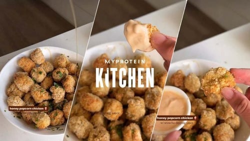 Hunaja-popcorn-kana