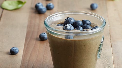 Smoothie Post-workout Banane Chocolat Myrtille | Spécial Vegan