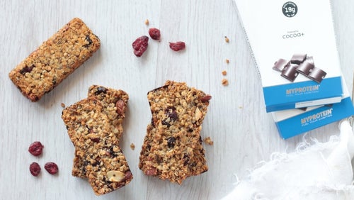 Barres de céréales Chia Cranberries | Recette facile