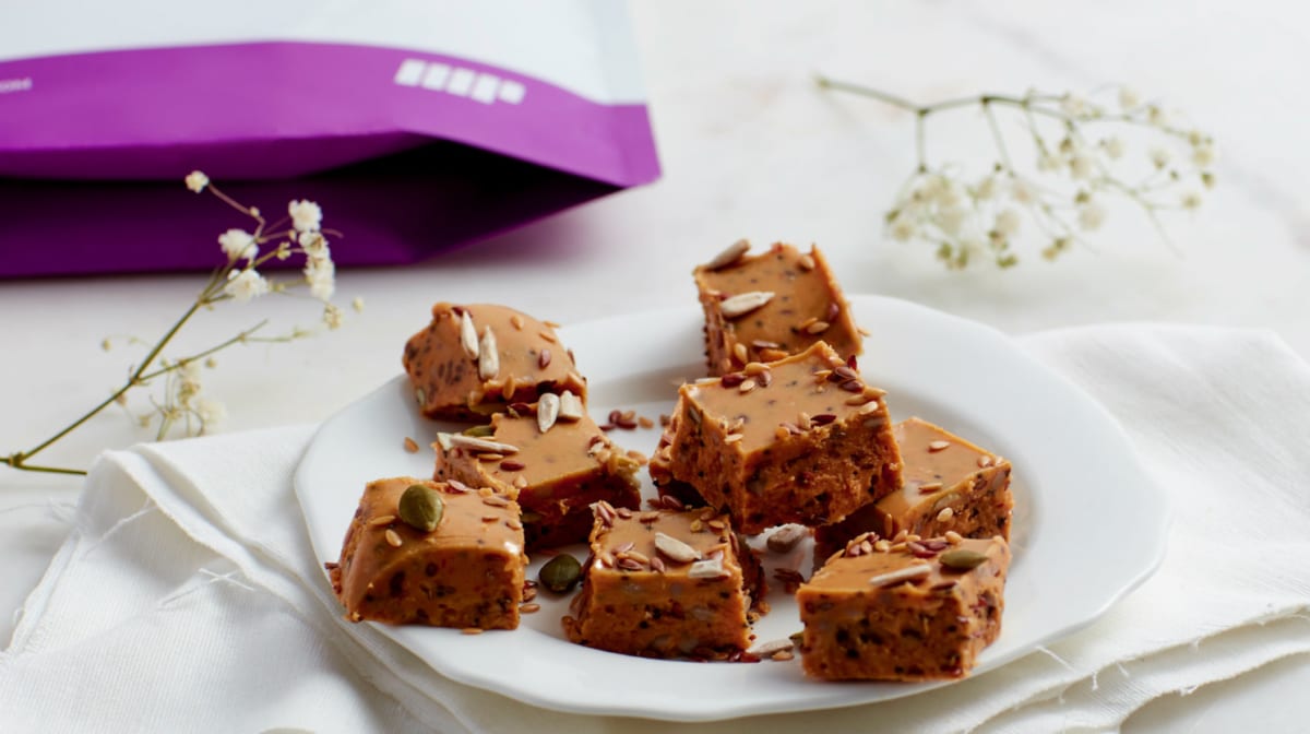 Recette de fudge au triple beurre de noix