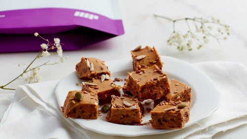 Recette de fudge au triple beurre de noix