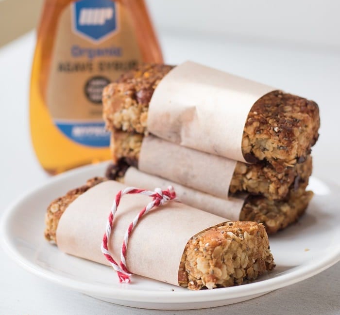 recette de barres protéinées et vegan