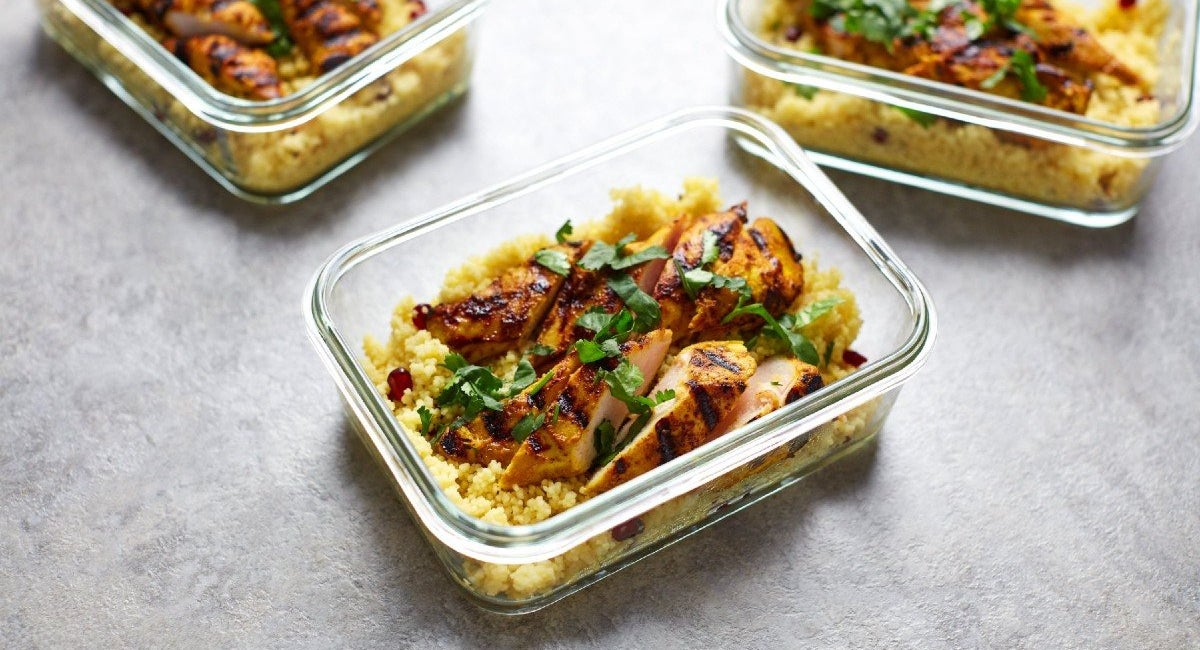 meal prep poulet épices