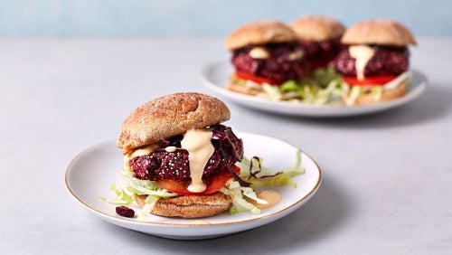 Burger Vegan en 15 Minutes | Burgers BBQ Betterave