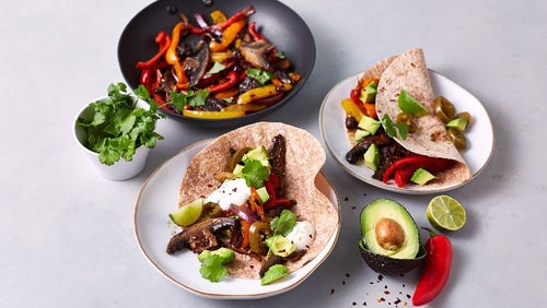 Fajitas Vegan | Recette de Fajitas aux champignons en 15 Minutes