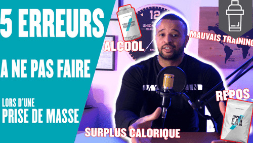 5 erreurs qui vous empêchent de prendre de la masse | Vidéo YouTube