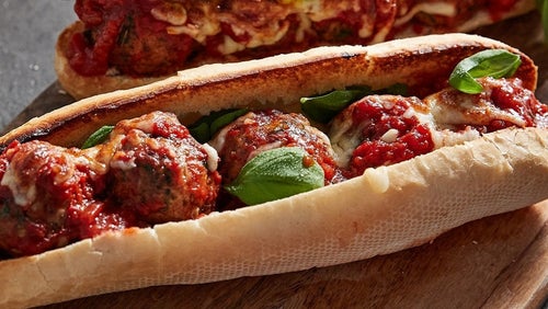 Vegan Sub Sandwich aux "boulettes de viande"