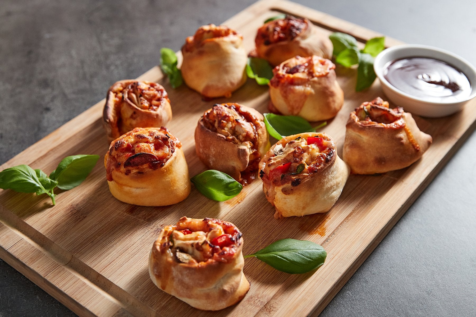Pizza Rolls en 3 façons