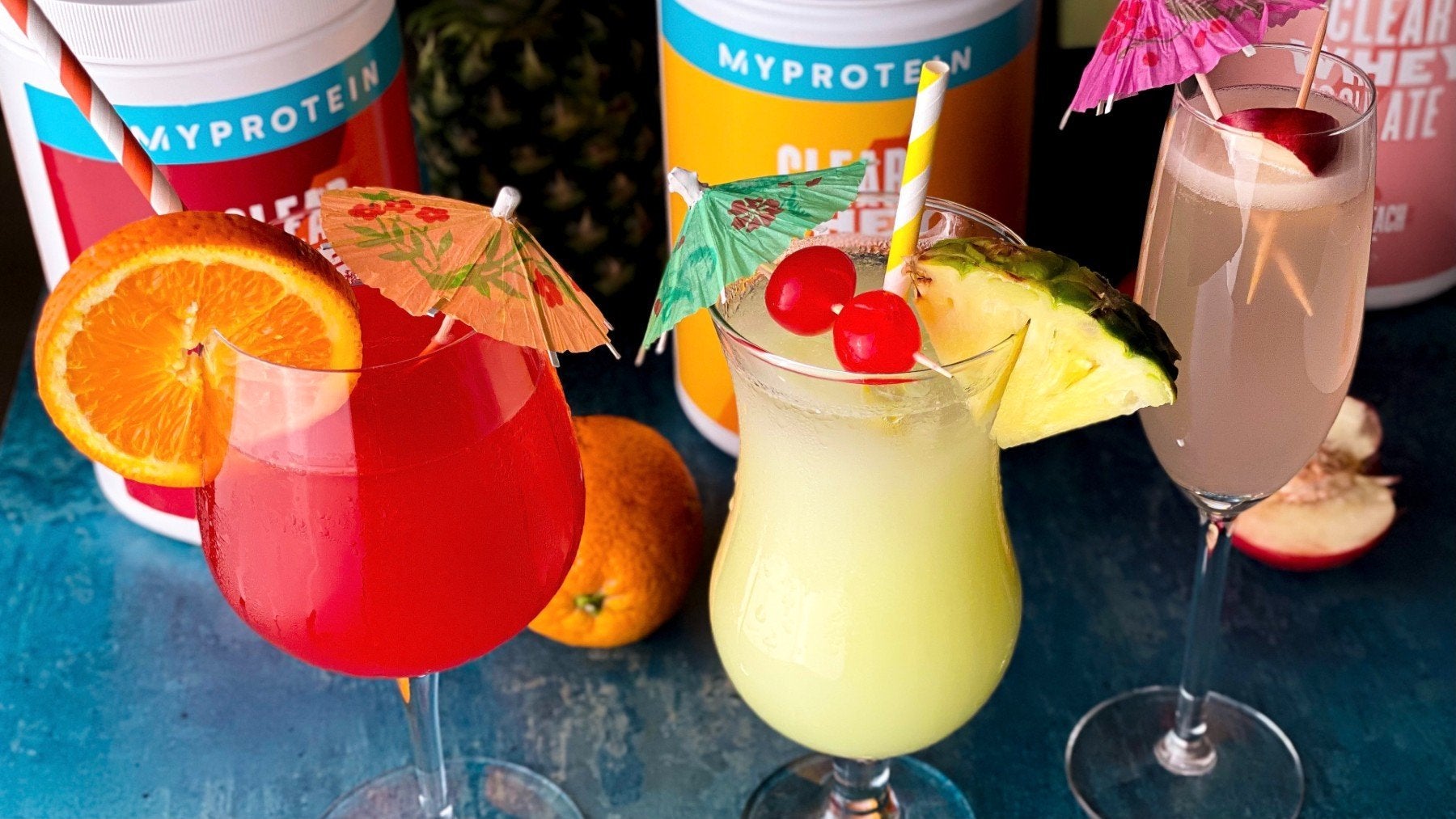 Mocktails à la Clear Whey Isolate | 3 idées délicieuses