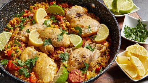 Paëlla poulet & chorizo