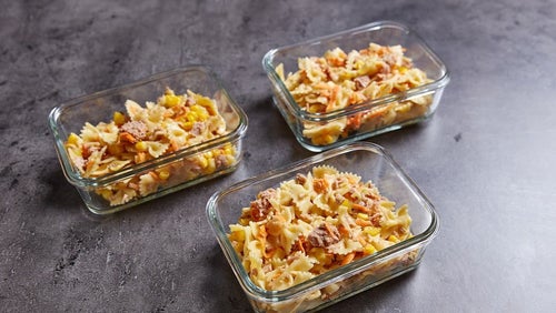 Salade de pâtes facile en meal prep