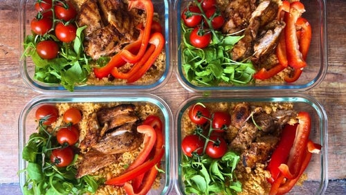 Poulet harissa accompagné de son couscous | Meal Prep