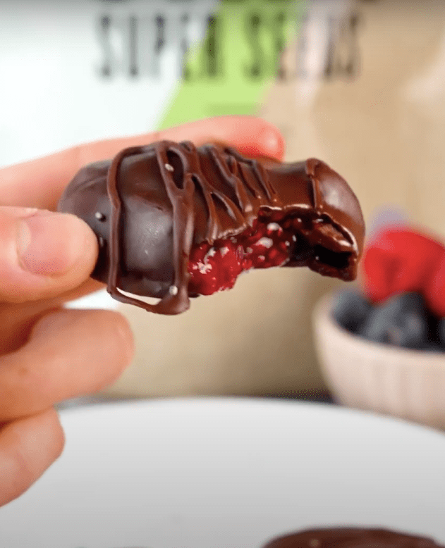 Bouchées au Chia, Chocolat et Baies